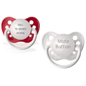 REMOVING THIS DEVICE WILL SOUND THE ALARM: your guide to saying bye-bye pacifier